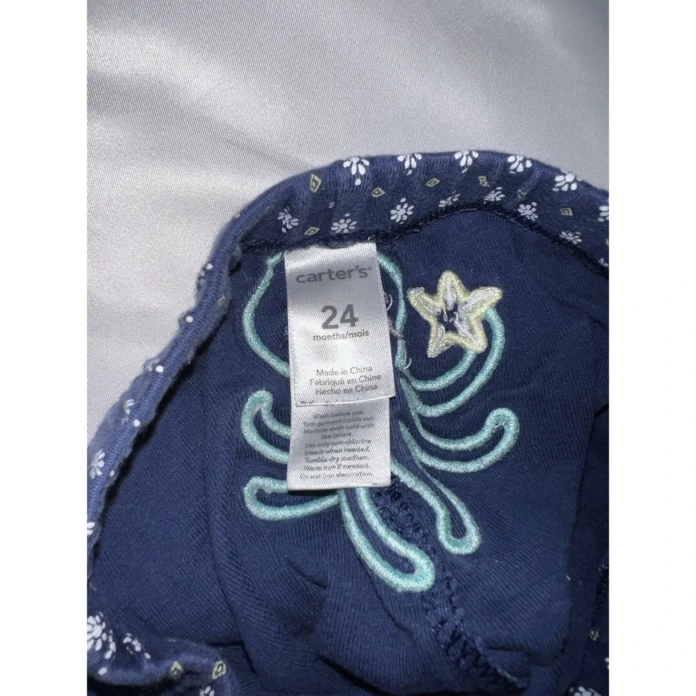 Carters Toddler Size 24 Months Sleepwear Pajamas Unisex Perfect Condition